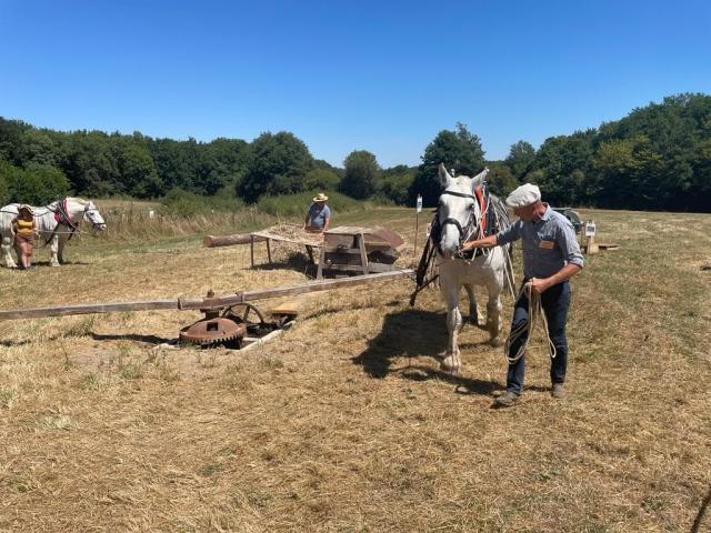 Fête des vieux métiers Tuilerie de Pouligny