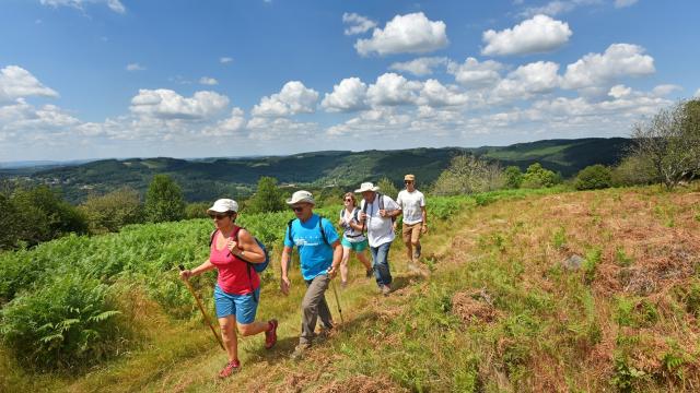 randonnée dans les landes d'Augerolles-département 23