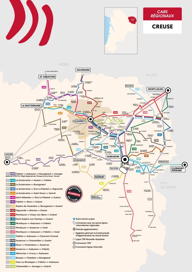 Carte Des Cars Regionaux En Creuse Page 2