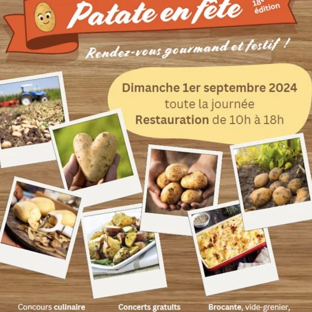 patate en fête - Jarnages