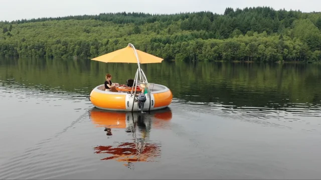 Donut Bbq Boat