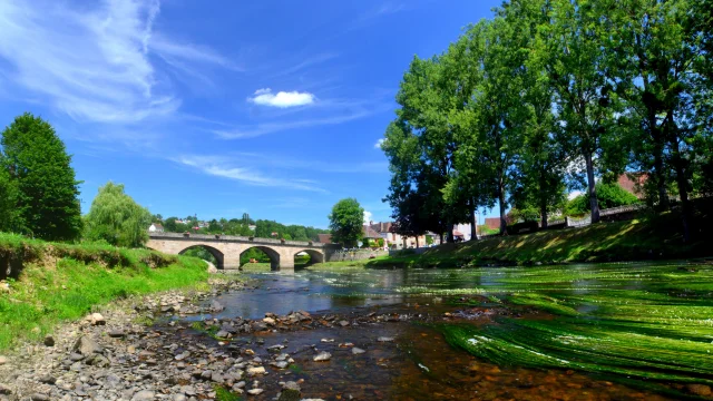 Un pont sur la Creuse La Celle Dunoise