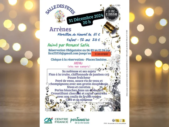 Soiree Du Nouvel An Arrenes