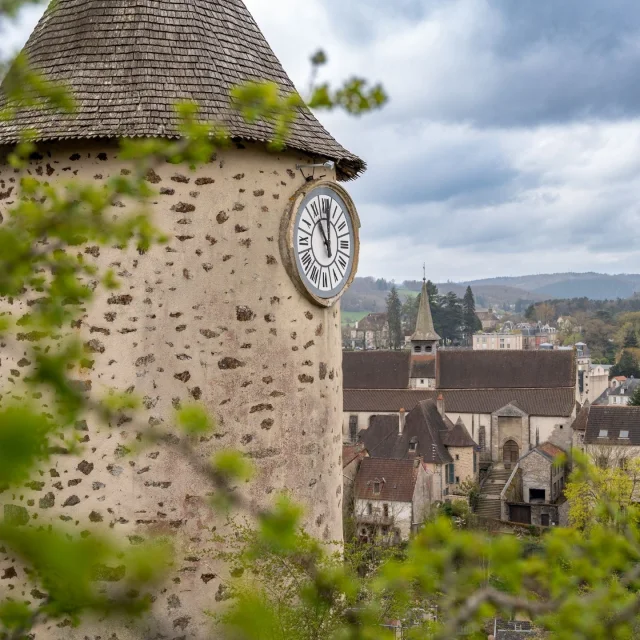 Tour de l'Horloge à Aubusson - ©CRTNA