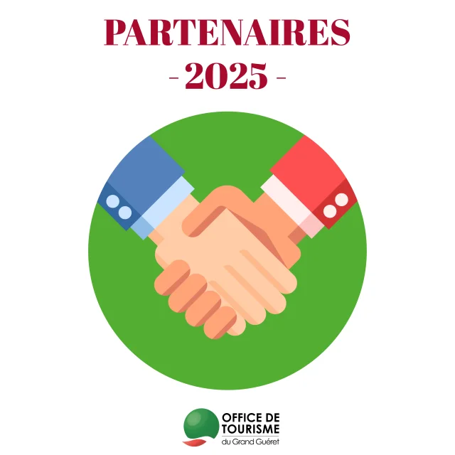 Logo Partenaires Office de Tourisme du Grand Guéret 2025