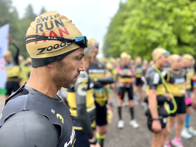 Swimrunman Lac De Vassiviere ©Eric Frecon