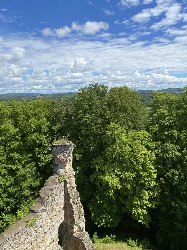 Château de Montaigut-le-Blanc (Monts de Guéret)